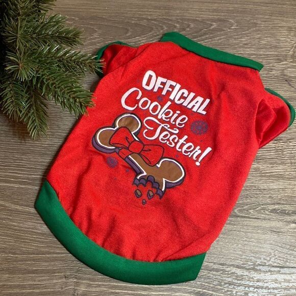 🎈Official Cookie Tester Dog Christmas Shirt - Picture 1 of 8